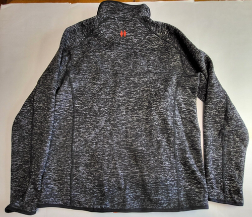 Diamond Double Diamond Fleece Lined Softshell Jacket Unisex Large Gray Grey - Picture 2 of 10