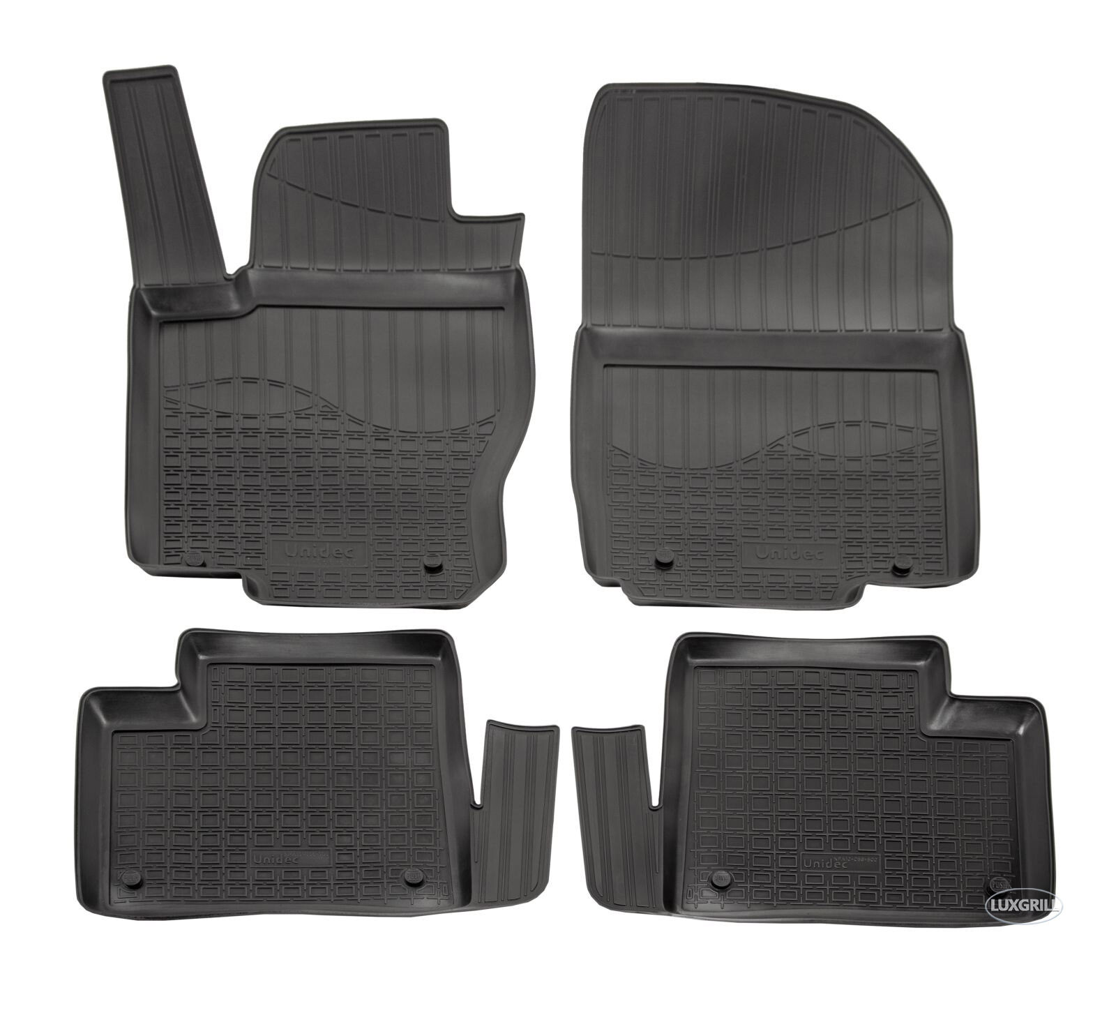 Tapis caoutchouc 3D premium sur mesure pour Mercedes GLE W166 design