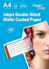 A4 Double Sides Matt Inkjet Photo Paper 300Gsm 200 Sheets