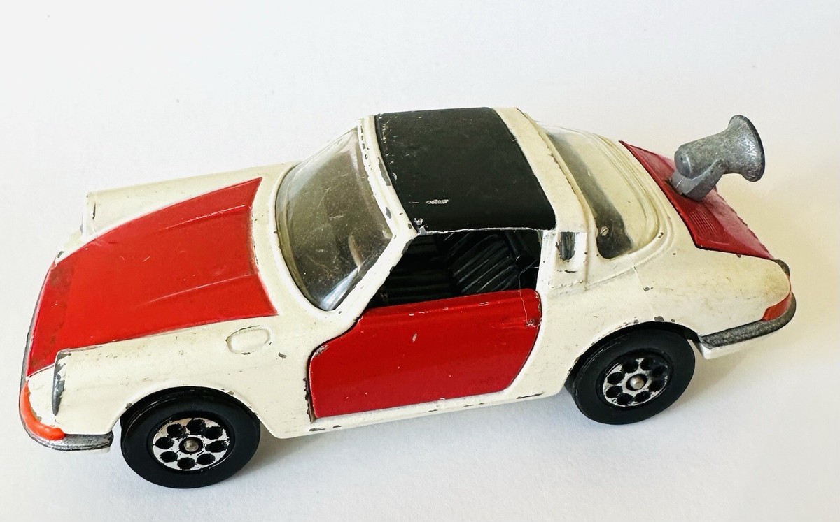 ミニカー CORGI TOYS PORSCHE TARGA 911S Vintage 1970s Corgi Toys #509 PORSCHE 911 S Targa POLIZE! 1