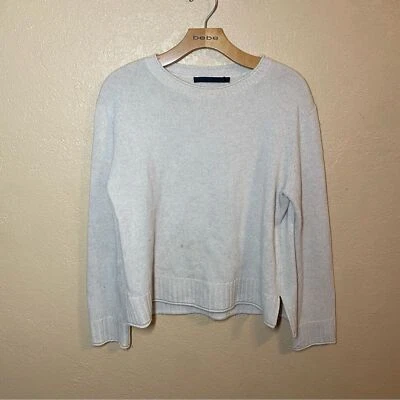 Jenni Kayne XS Everyday Sweater Wool Cashmere Beige Tan