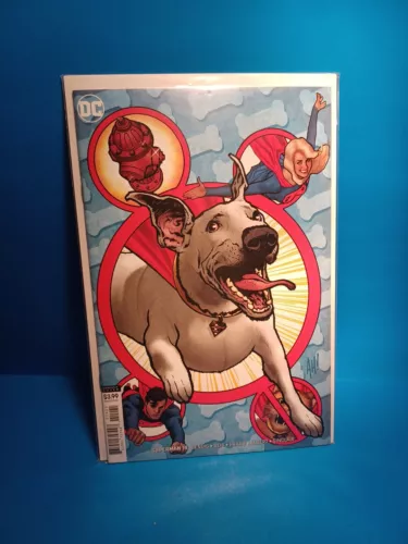 SUPERMAN #14 (2019) Adam Hughes Variant Cover! Krypto Super Pets /DC3/
