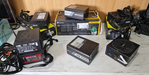 7 X Faulty PSU's. Some new + boxed, ALL FAULTY. Corsair RM1000i HX1000, MSI