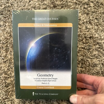 Geometry Part 1, 2, 3 The Great Courses 6-DVD Set 1994 Brand New Factory Sealed