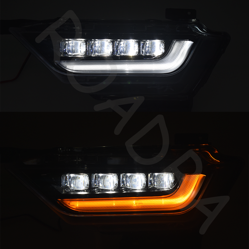 Par de luces antiniebla proyector LED con intermitente DRL para Ford F150 F-150 2021-2023 - Imagen 6 de 16
