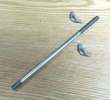 1957 1958 CHEVY CARBURETOR AIR CLEANER STUD ROD & NUT 4 BBL ** USA MADE **