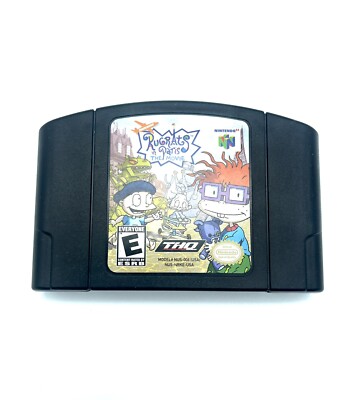 Rugrats in Paris The Movie - Nintendo N64 Game Authentic | eBay