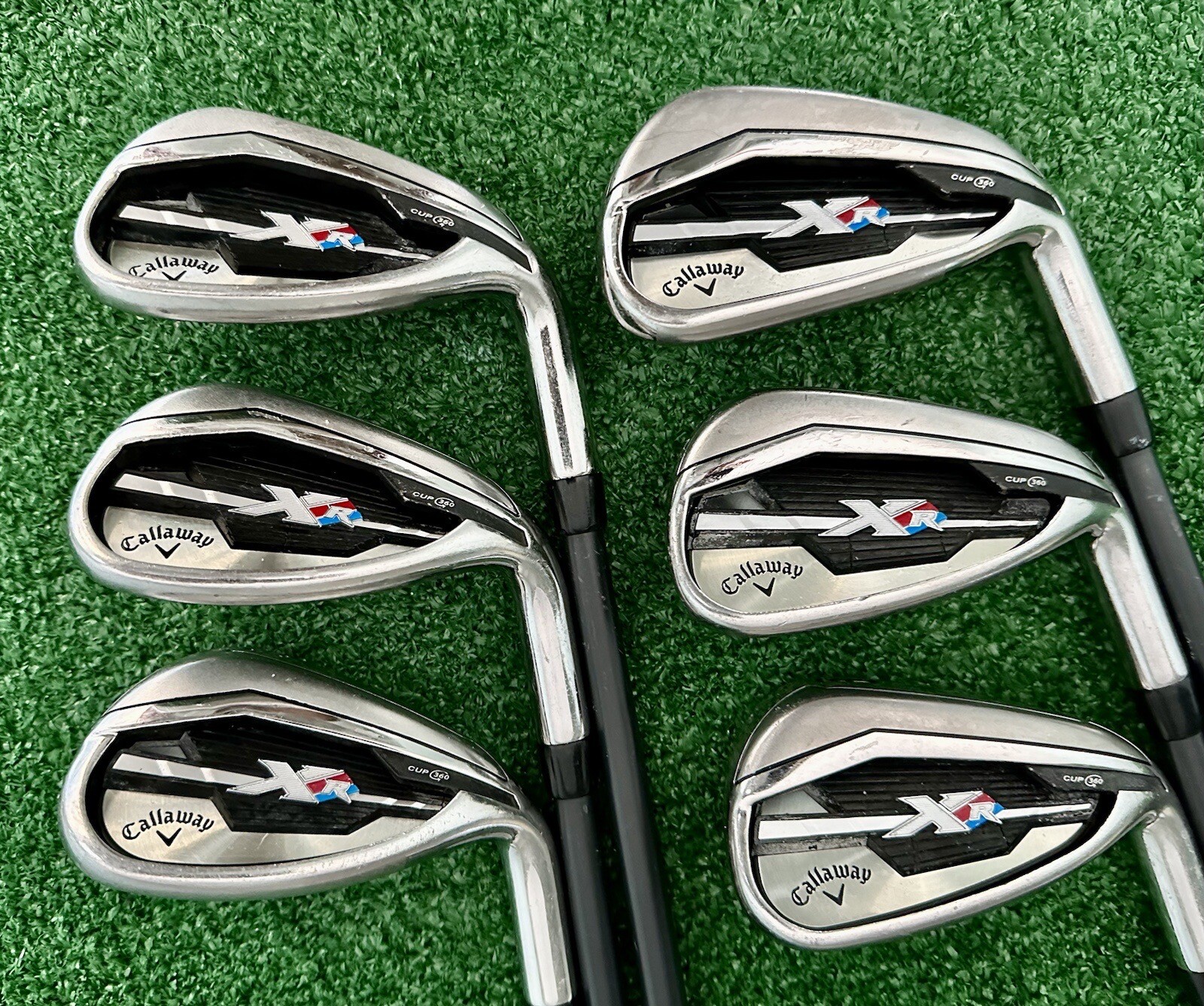 Callaway XR Iron Set 7PW+AW+SW, SeniorFlex PROJECT X 4.5, Men's RH 3