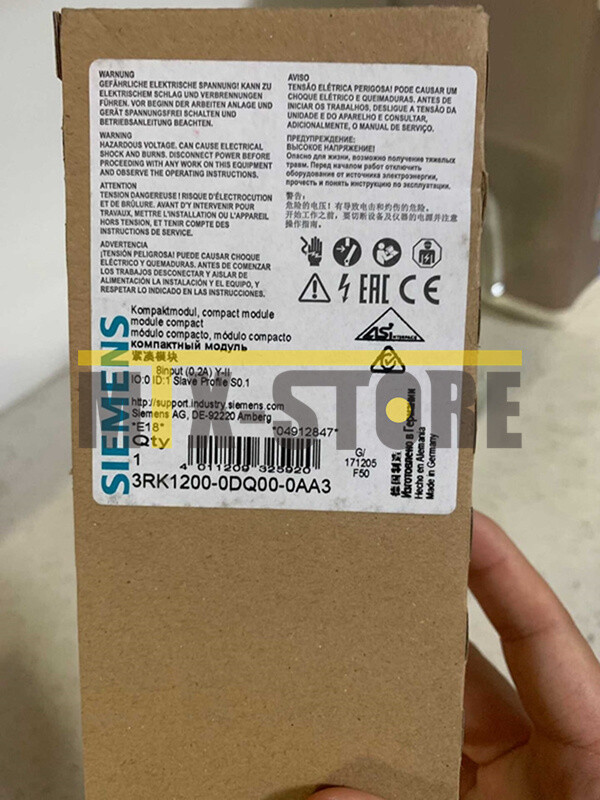 1PC Brand Siemens New 3RK1200-0DQ00-0AA3 3RK1 200-0DQ00-0AA3