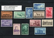 Product Image: 1956 US Commemorative Set #1073-74, 1076-85   MINT NH