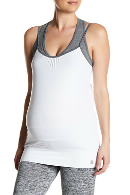 BELABUMBUM ROOM TO FLOW NURSING MATERNITY PREGNANCY CAMI ACTIVE TANK TOP SIZE XL
