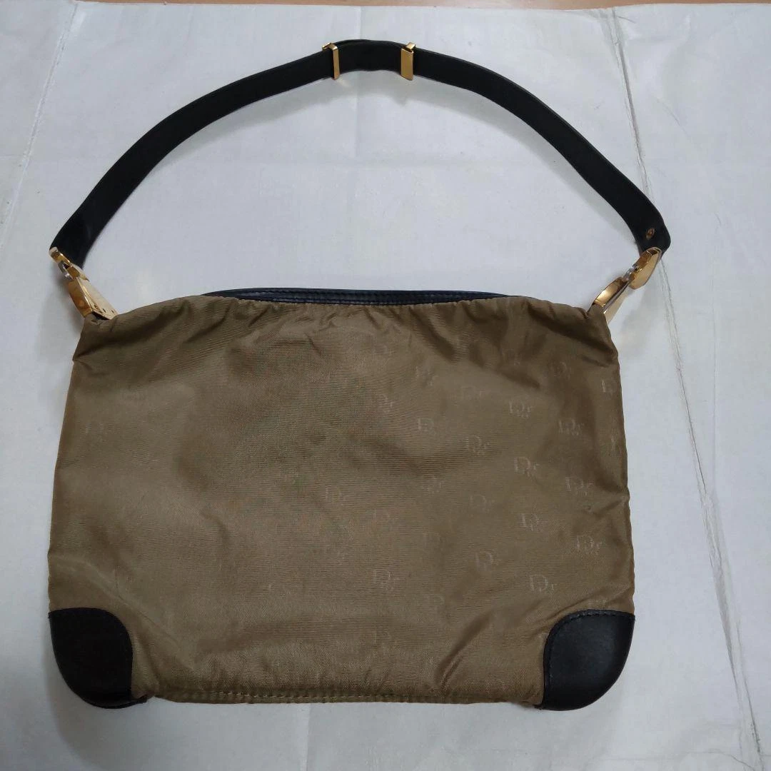 Sac à main Christian Dior fourre tout trotteur marron authentique