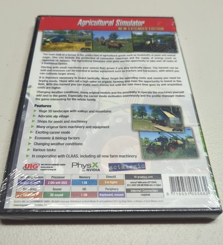 Landwirtschafts Simulator Extended Edition PC CDROM - Sealed - Bild 2 von 2