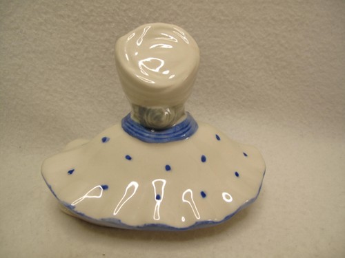 VTG Shawnee Granny Anne Old Lady Teapot 1 Quart TOP ONLY~USA Cottagecore Retro - Picture 2 of 10