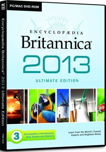 encyclopedia britannica 2013 dvd Ultimate Edition