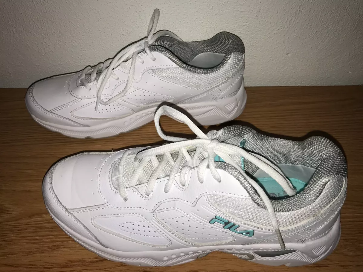 FILA WOMEN S MEMORY GLIMPSE WALKING SHOES SNEAKERS 5SK60137 147 SIZE 9.5
