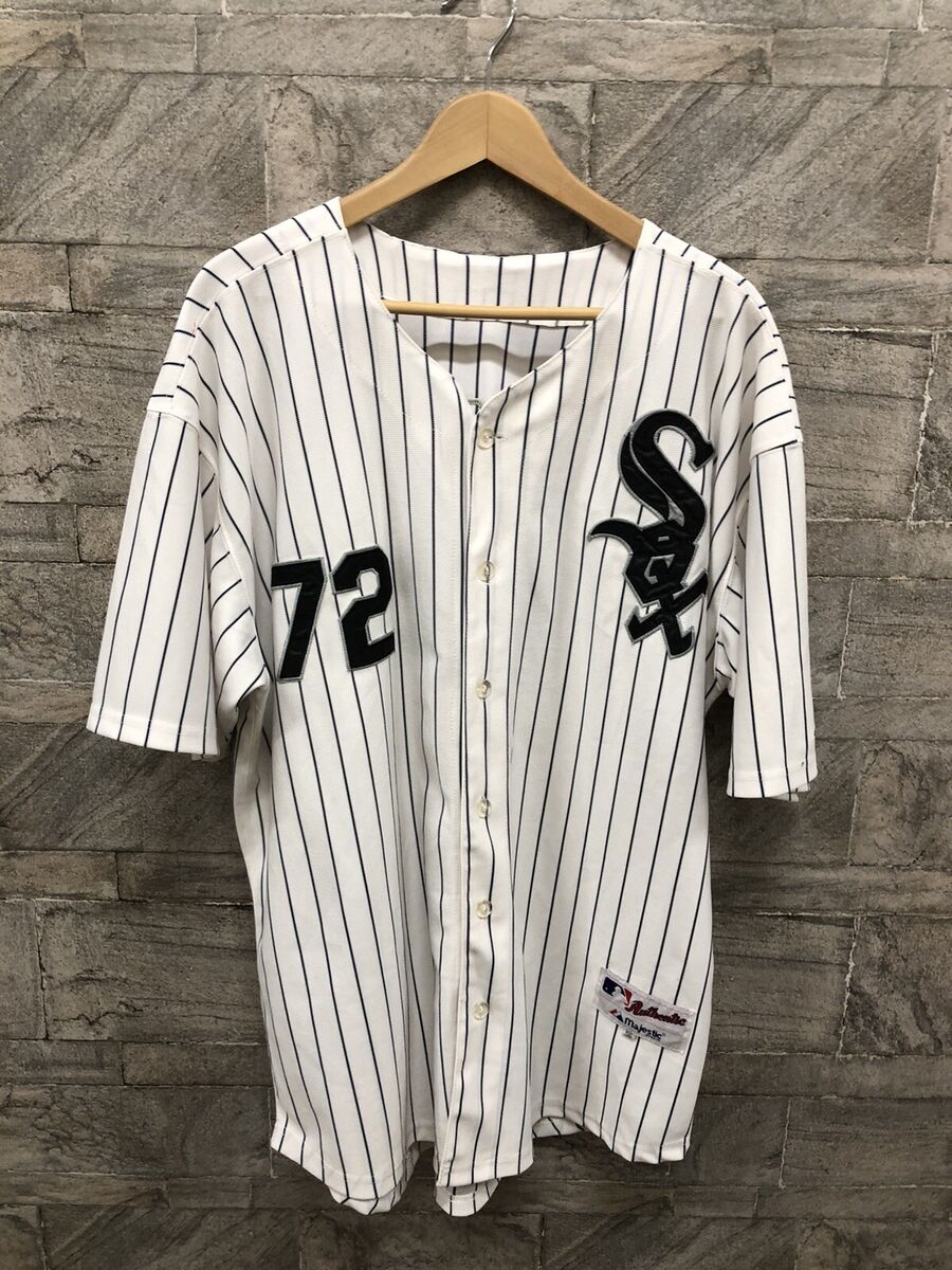 Vintage Carlton Fisk #72 Chicago White Sox Majestic Jersey Vintage Carlton Fisk #72 Chicago White Sox Majestic Jersey
