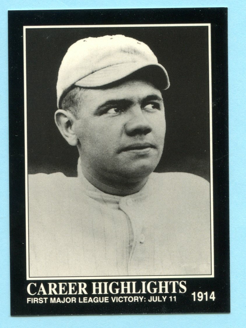 1992 The Babe Ruth Collection # 71 Career Highlights | eBay