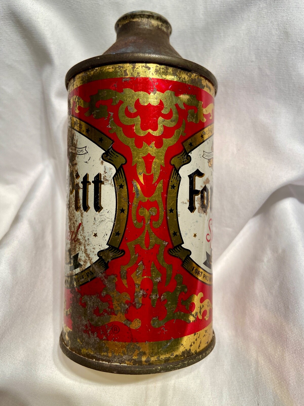 CONE TOP BEER CAN EMPTY FORT PITT SPECIAL 16311 PA. eBay