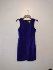 J. Crew Size 0 Royal Blue Sleeveless Dress