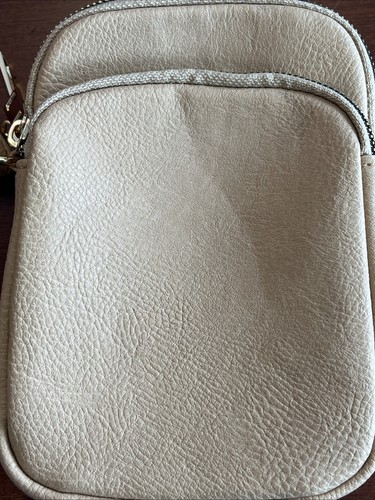 Bolso Bandolera Malí + Lili Josie Triple Compartimentos Cartera Bronceado Doblado - Imagen 2 de 13