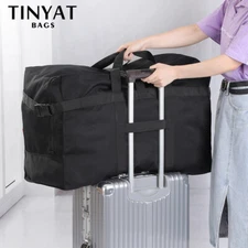 TINYAT Folding Men Women Luggage Travel Bag Large Capacity Tote Bags For All