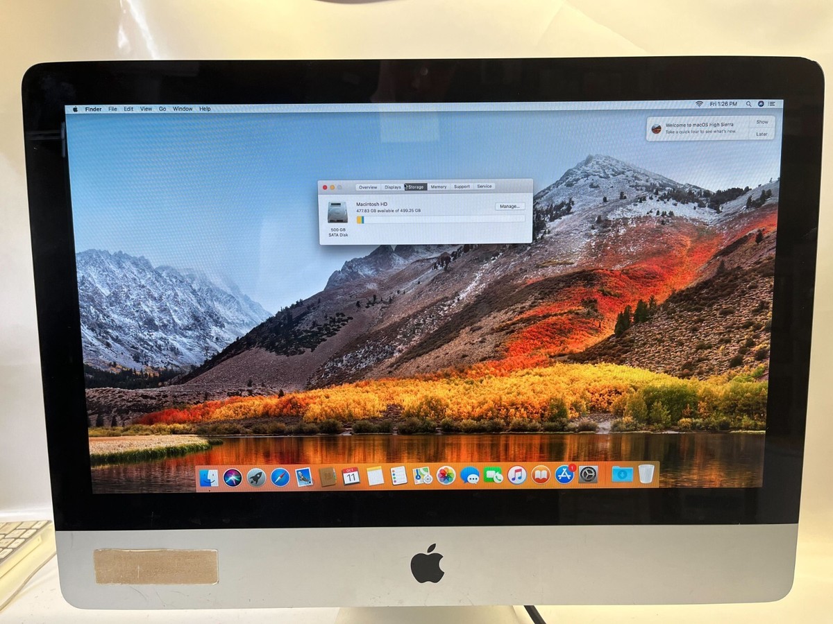 iMac 2011年 All in one computer Apple iMac 21.5