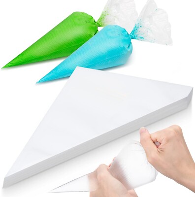 Einweg Glasurbeutel groß Spritzbeutel groß stark Fondant Tortendeko Backen
