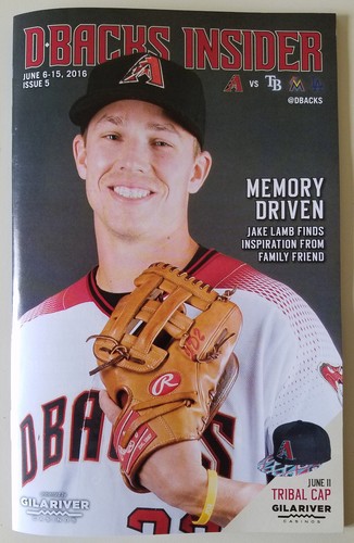 2016 Arizona Diamondbacks Dbacks Insider Programs #1 - #12 Your Choice or All - Picture 6 of 25