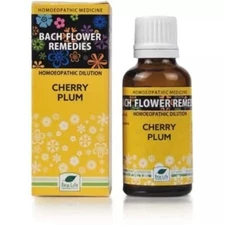 New Life Bach Flower Cherry Plum (30ml) Homeopathy Drop Free Shipping World Wide