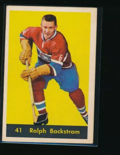 1960-61 Parkhurst #41 Ralph Backstrom