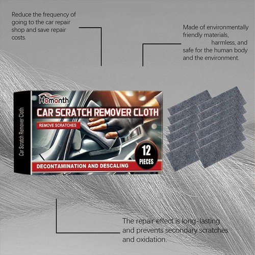 12PCS for Car Scratches Nano Magic Cloth Scratch Remover - Bild 13 von 17