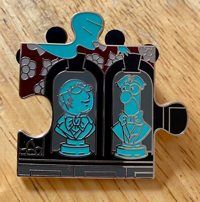Honeydew & Beaker Muppets Haunted Mansion Puzzle Pin Limited Edition LE 700