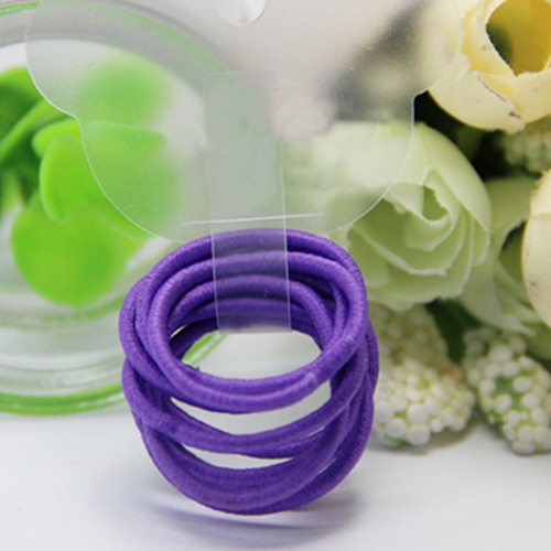 10pcs HairBands Elastics Bobbles Medium Thin Girl Kid Baby Women Endless School│ - Picture 17 of 40
