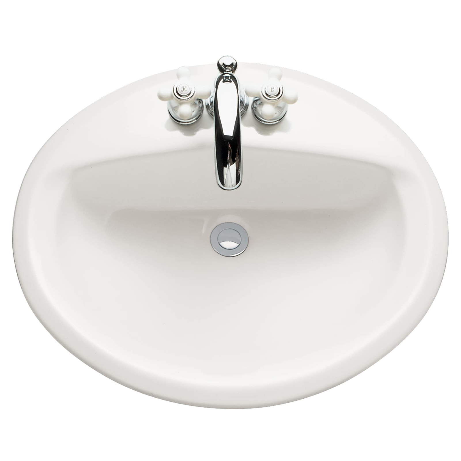 American Standard 0476028.020 Aqualyn 203/8" Drop In Porcelain