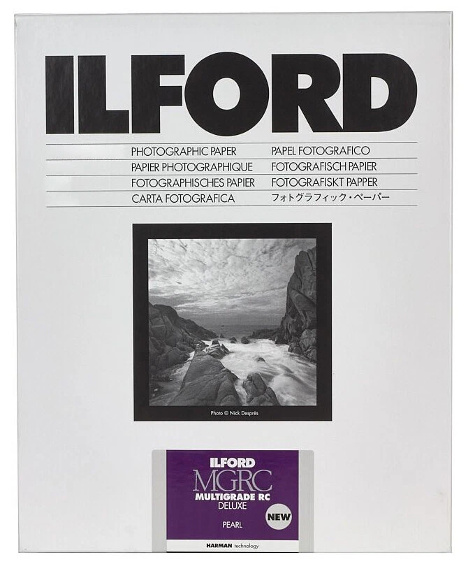 Ilford Multigrade Paper V RC Deluxe Pearl 8x10" (20.3x25.4cm) - 50 sheets - Image 1 of 1