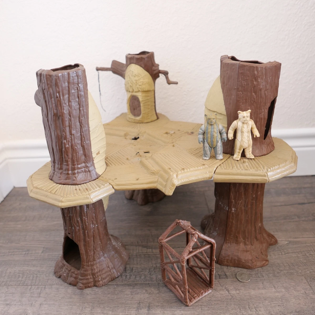 Vintage star wars ewok cheap village