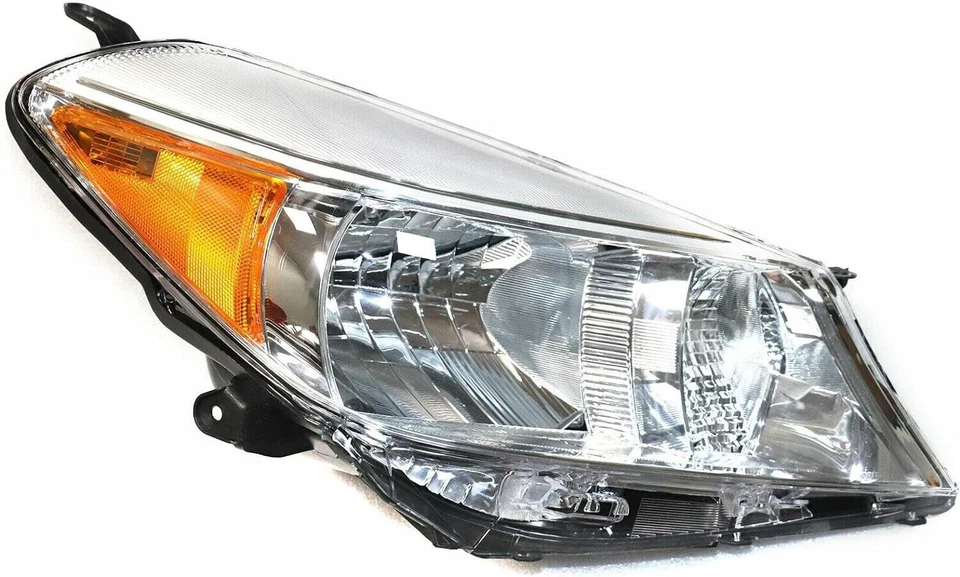 Faros delanteros cromados para Toyota Yaris 2012 2013 2014 par izquierdo y derecho Foto 3 de 4