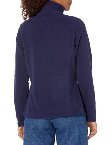 Giacca in pile morbido Amazon Essentials donna Classic-Fit a maniche lunghe cerniera intera - Foto 5 di 5
