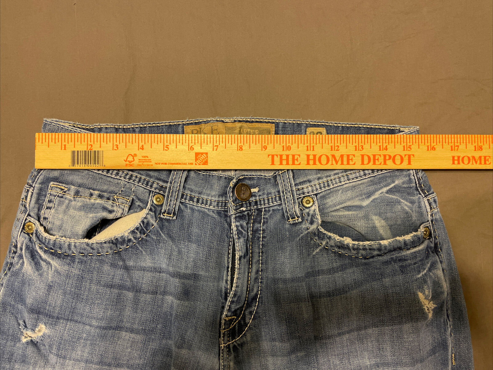 BKE Buckle Carter Denim Jeans Distresse… - Gem