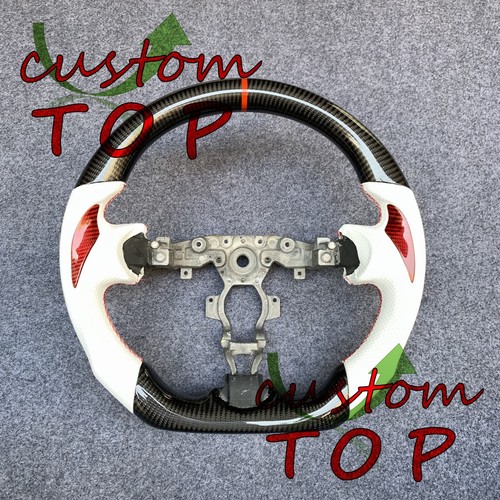 Real carbon fiber Steering Wheel Fit for Nissan 370Z Z34 QX70 FX50 2009-2020