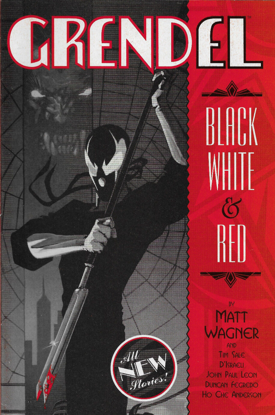 GRENDEL - BLACK, WHITE AND RED #1 - Back Issue (S)