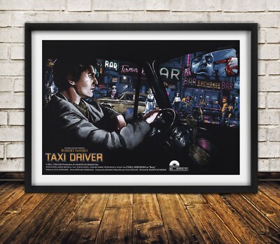 Edjay Postre Taxi Driver Poster Art - High Quality Premium Poster Print | eBay