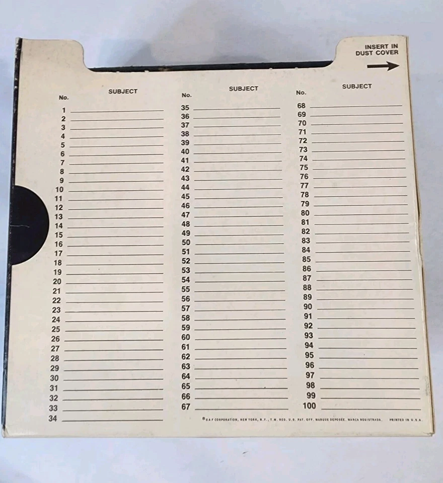 Bandeja deslizante GAF Rototray 100 vintage carrusel giratorio color blanco roto con funda Foto 2 de 4