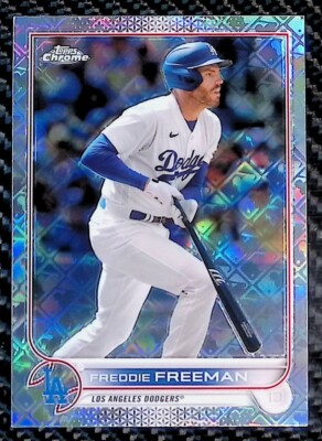 2022 Topps Chrome #65 Logofractor - Freddie Freeman - Dodgers