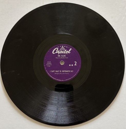 Mel Blanc * Yah, Das Ist Ein Christmas Tree * Capitol 32130 * V+(78) - Picture 3 of 5