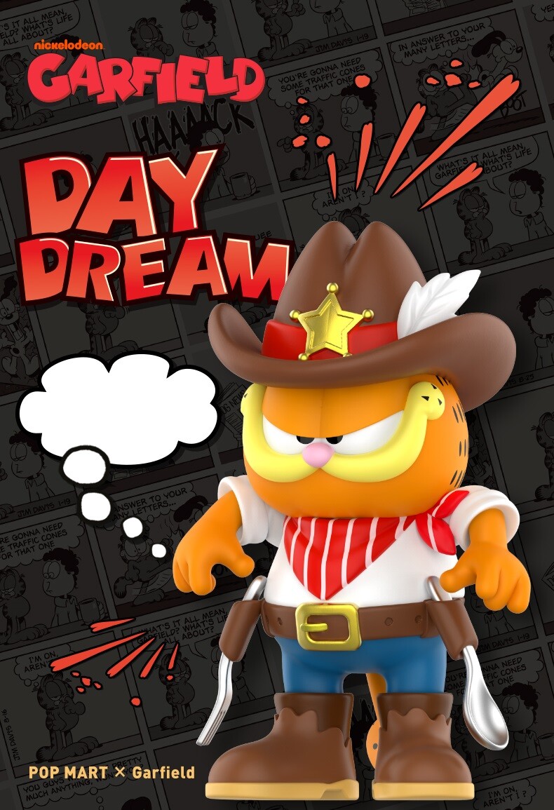 【J】POPMART ガーフィールド デイドリームシリーズ　12種セット PopMart Garfield Day Dream Series 12PCS w/ Different Style Whole
