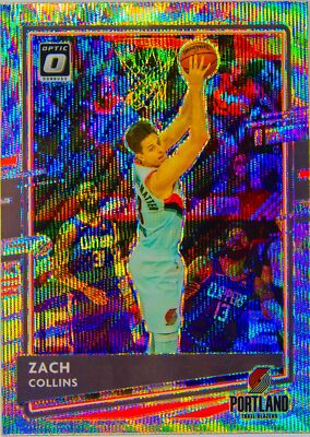 collins.ike様 Zach Collins 2020-21 Optic Fanatics Silver Wave Prizm Refractor