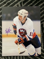 New York Islanders Bryan Trottier Signed Autographed 11x14 Photo COA