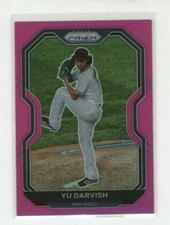 2021 PANINI PRIZM PINK PRIZM - TIER II - YU DARVISH SAN DIEGO PADRES #142